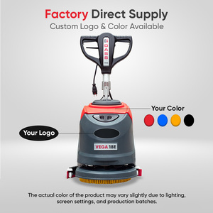 New Electric Hand Push Walk-Behind <b>Floor</b> Sweeper <b>Brush</b> Automatic Cleaning Machine Commercial Warehouse Factory Mopping Equipment - Product Image 4