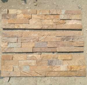 Adoquín de Piso de Pizarra de Piedra Natural Mixta Oxidada para Exteriores para Patio - Product Image 5