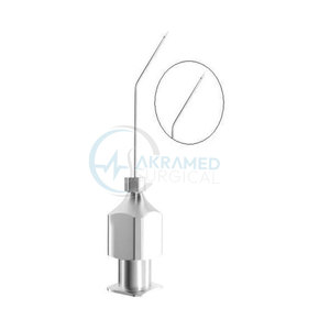 Oferta Especial: Cánulas Oftálmicas Ligeras de Acero Inoxidable Alemán Akramed Surgical AS-EC-07, Fuente de Alimentación Manual, Certificación CE ISO Clase I - Product Image 2