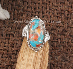 Único diseñador rubí corte ovalado bisel ajuste anillo hecho a mano plata esterlina boda joyería al por mayor - Product Image 5