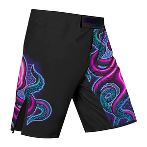 High Quality Muay Thai Board <b>Shorts</b> Custom Design MMA Training <b>Shorts</b> Wholesale Boxing Fight Wear Breathable Eco-Friendly Quick - Product Image 2