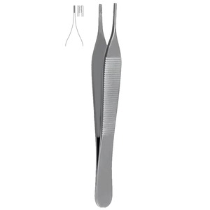 HERMANN MEDITECH HM-F-229 Stainless Steel Precision Tissue Handling Tool Dental Medical Use Manual Surgical Lab <b>Instrument</b> - Product Image 3