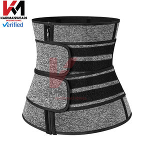 <b>Waist</b> Trainer Belt Women Adjustable <b>Waist</b> <b>Trimmer</b> Weight Loss Slimming Tummy Control Sweat Belt Stomach Back Support Posture - Product Image 5