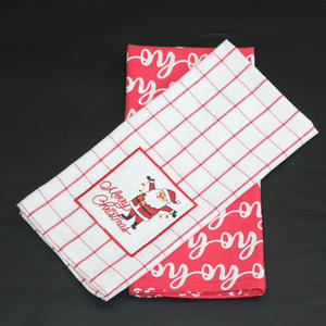 Promotional Kitchen <b>Towels</b> Custom <b>Embroidered</b> Eco Friendly Kitchen Cleaning <b>Towels</b> From Indian Manufacturer - Product Image 3