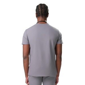Camiseta de Uniforme Médico para Hombre, Tela Suave, Ropa de Trabajo para Hospital y Clínica, Manga Corta, OEM, Marca Privada, Fábrica - Product Image 6