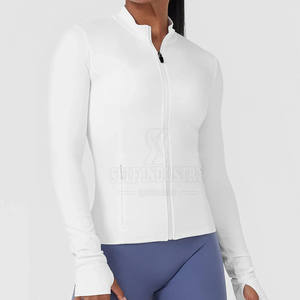Chaqueta de yoga ligera para mujer, chaqueta de yoga cómoda para gimnasio, disponible en stock, novedad - Product Image 4