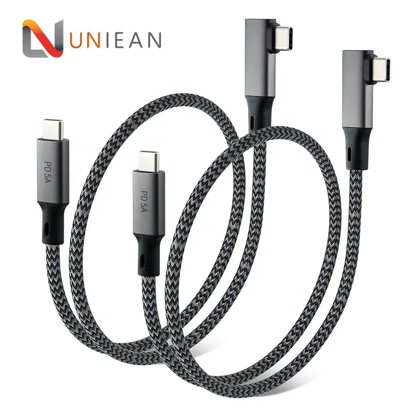 Space Grey USB3.2 Gen2 PD Data Cable Cabl USB USB C Cable