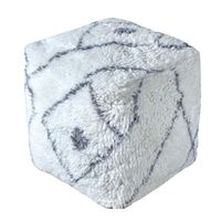 Pouf ottoman marocain imprimé en coton fait main, antistatique, coussin de sol pour mariage, repose-pieds, siège, décoration de salon - Grande Vente