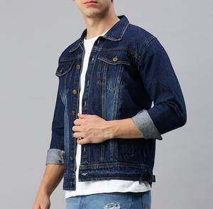 Breathable <b>Men</b> Long Stretch <b>Denim</b> <b>Jacket</b> <b>Men</b> Jean <b>Jacket</b> Cotton Blue Winter Plain <b>Denim</b> <b>Jacket</b> <b>for</b> <b>Men</b> Plus Size - Product Image 3