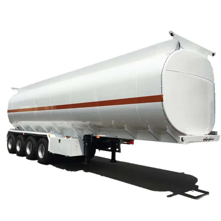 hot sale 40000L 45000 litres diesel oil petroleum tanker fuel tank semi trailer for Zimbabwe