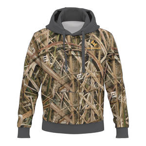 Sweat à capuche camouflage en coton et polyester pour hommes Sweats à capuche de chasse Style vintage Sweatshirts du Pakistan - Product Image 1