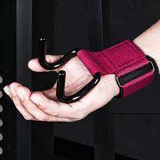 Venta al por mayor de muñequeras de elevación de alta calidad Booster Power Hook Pull up Deadlift correas empuñaduras acolchadas ganchos de levantamiento de pesas - Product Image 2