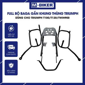 Kit Completo de Portaequipajes con Alforjas para Motocicleta Triumph T100/T120/TWIN (Modelos 2017 y Posteriores) - Product Image 2