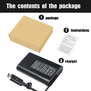 Nouveau <span class=keywords><strong>chargeur</strong></span> USB C 65W pour <span class=keywords><strong>Dell</strong></span> Latitude 5420 5520 5320 7420 <span class=keywords><strong>XPS</strong></span> <span class=keywords><strong>13</strong></span> 7390 9350 9380 9370 Adaptateur de <span class=keywords><strong>chargeur</strong></span> pour ordinateur portable USB C 20V 3.25A - Product Image 5
