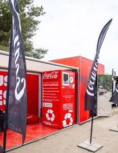 AI inteligente branding RVM Sparklomat reciclagem máquina para garrafas plásticas e alumínio latas coleta - Product Image 5