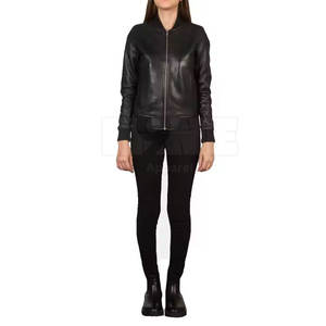 Veste en cuir tricotée respirante à séchage rapide pour femmes pour l'automne et l'hiver - Product Image 6