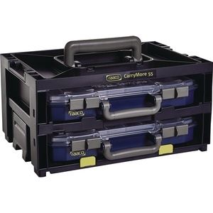 Assortment Box CarryMore 55 W386xD278xH195mm 16 Per Case Polypropylene and Polycarbonate RAACO <b>Tool</b> <b>Boxes</b> - Product Image 1