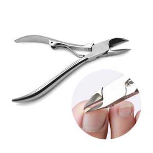 <b>Cuticle</b> <b>Nippers</b>, Nail <b>Nippers</b> with Stain Plating & Blister Packaging Professional Manicure <b>Nippers</b> Get From Marig Surgical - Product Image 6