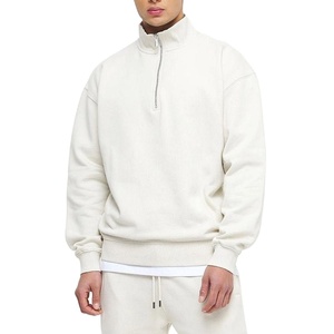 เสื้อสเวตเชิ้ตผู้ชายแบบซิปครึ่งตัว คุณภาพดีเยี่ยม แห้งเร็ว สไตล์สตรีท ดีไซน์สีสันตามสั่ง ปักลายอย่างประณีต ราคาประหยัด - Product Image 1