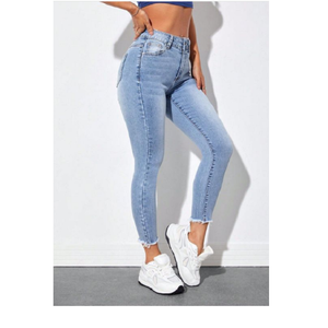 OEM Custom <b>Women</b> <b>Baggy</b> Jeans High Waist Fashion <b>Women's</b> Side Pocket Design Trousers Loose <b>Cargo</b> Jeans <b>Pants</b> From BD - Product Image 6