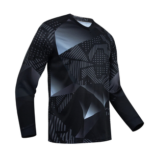 Maillot de cyclisme unisexe pour adultes MTB Life UPF30+ Vêtements de sport à séchage rapide et respirants - Product Image 2