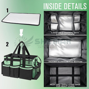 Bolsa de aseo de caballos profesional con compartimentos Ideal para el aseo diario Almacenamiento de viajes y competiciones ecuestres a la venta - Product Image 5