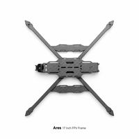 Châssis de drone FPV Ares 17 pouces en fibre de carbone, kit de châssis de quadricoptère UAV longue portée pour construction personnalisée professionnelle
