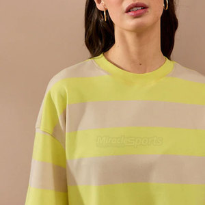 Meilleur pour les vêtements décontractés T-shirts surdimensionnés pour femmes Marque privée Vente en gros T-shirts surdimensionnés pour femmes - Product Image 4