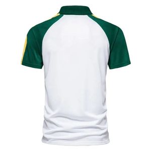 เสื้อโปโลผ้าฝ้ายคุณภาพสูง 12 สี รับสกรีนโลโก้ OEM เสื้อโปโลเปล่าสำหรับผู้ชายและผู้หญิง - Product Image 4
