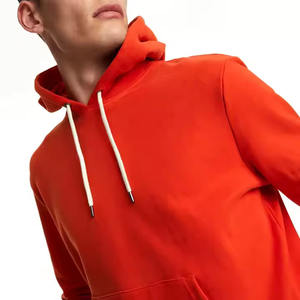 Sweat-shirt à capuche épais en molleton 350G pour homme avec logo personnalisé, style streetwear, sport, hiver, coupe ample, poche, séchage rapide - Product Image 3