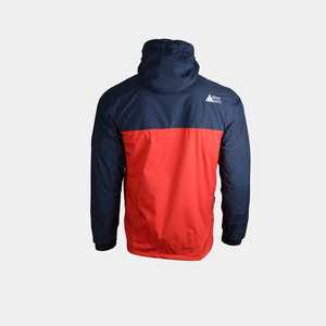 เสื้อกันลมระบายอากาศได้ดีของผู้ชายผ้ากันลมเคลือบโพลีเอสเตอร์กันน้ำฟิตเนสเป็นมิตรกับไส้โพลีเอสเตอร์ - Product Image 4