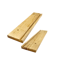 Paneles de cajón de madera maciza autoadhesivos duraderos y elegantes ajustables para soluciones de almacenamiento de cocina