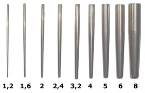 Kit de Expansión de Orejas de Acero Inoxidable 316, Impermeable, Cóncavo, Cónico, con Pernos de Inserción Profesionales - Product Image 2