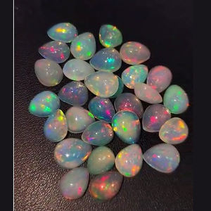 229 Uds ópalo etíope Natural 7x5 8x6 9x7mm pera ovalada 6 7 8mm cabujón redondo 202 Cts lote Iroc ventas calidad cabina de piedras preciosas US $159 - Product Image 2