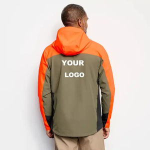 Chaqueta Softshell con capucha impermeable a prueba de viento ligera informal para hombre de la mejor calidad ropa de exterior transpirable con cremallera de invierno - Product Image 6