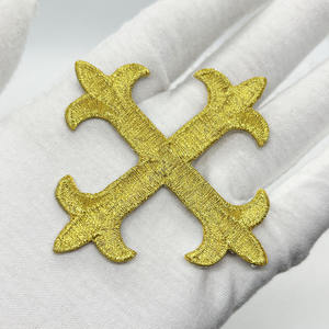 Écussons tissés personnalisables pour clubs, utilisation en extérieur, options de logo alphabet/fleur, toile écologique, haute qualité, délai de livraison rapide - Product Image 6