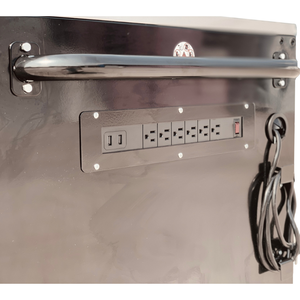 Gabinete de herramientas con 05 cajones, rodillo de almacén, taller industrial, rodillo de acero revestido de polvo sin plomo para garaje mecánico - Product Image 6