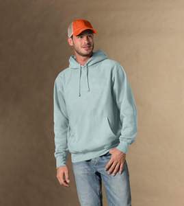 <b>Men's</b> <b>Sleeveless</b> Cotton Blend <b>Pullover</b> Gym Vest Casual Winter Streetwear Fitness Plain Dyed Custom Hoodie with Solid Pattern - Product Image 2