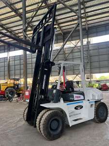 Carretillas elevadoras de segunda mano de marca japonesa a la venta, máquina original con altura aumentada en 5 metros - Product Image 5