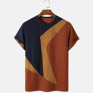 Wholesale Unisex 100% Cotton Oversized Breathable T-Shirt Men Casual Knitted <b>Blank</b> 220g Summer Streetwear Customizable 2025 - Product Image 6