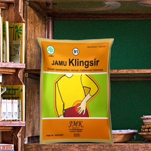 Bebida Herbal Tradicional en Polvo JMK Hierbas Auténticas de Indonesia 7gr Klingsir Hecho con Hierbas Seleccionadas para Aliviar el Dolor Lumbar - Product Image 6