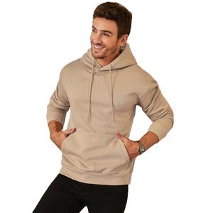 Sudadera con Capucha Gruesa de Algodón 100% Pesado, Personalizada al por Mayor, Ajuste Regular, Lisa, en Blanco, Transpirable, Cortavientos para Invierno - Product Image 1