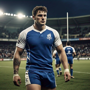 Haute Qualité 100% Polyester Rugby Jersey Personnalisé Équipe Sportswear Rugby Uniforme Chemises Rugby Shorts Ligue Jersey - Product Image 2