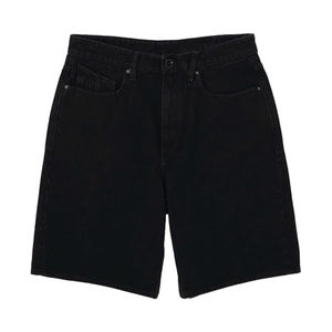Vente en gros 2025 Short en jean noir sur mesure Short de style droit décontracté 100% coton pour hommes - Product Image 1