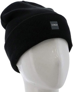 Bonnets pour hommes et femmes Bonnet en tricot d'hiver avec broderie 3D Taille personnalisable Service OEM Prix - Product Image 2