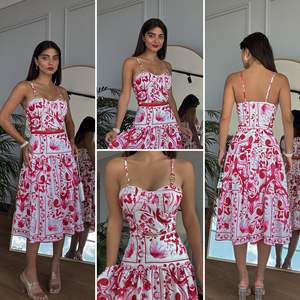 ชุดเซ็ตทูพีซผู้หญิงลายเครปแบบมีโครงปี 2021 - Product Image 4