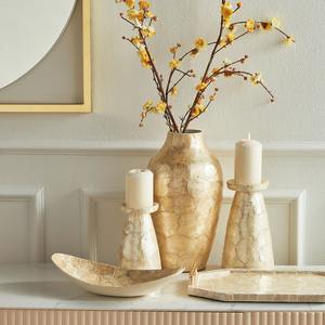 Choix chaud laqué bougeoir thé lumière titulaires en gros approvisionnement laque chandelier support - Product Image 3