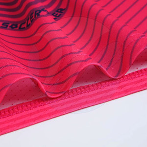 ชุดฟุตบอลสีพื้นระบายอากาศได้ดีสีทึบออกแบบโลโก้ได้ตามต้องการ - Product Image 4