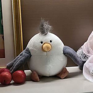 Peluche Adorable Pingouin Mouette de Haute Qualité, Dessin Animé Exquis, Créative, Anti-Stress, Vente en Gros Usine, 25cm, Vernissage UV - Product Image 5