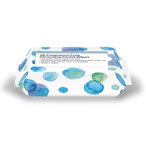 Uniquality Toallitas Faciales Limpiadoras Sin Perfume, 30 Unidades, Desmaquillante, Tamaño Viaje, Cuidado Diario de la Piel - Product Image 2
